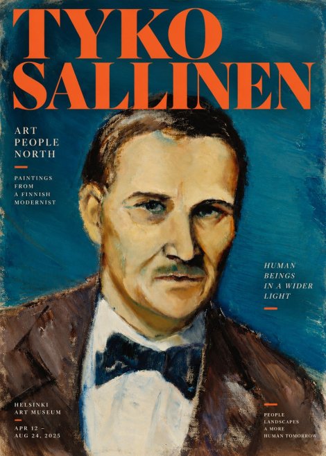 Tyko Sallinen Portrait of a Man I No2 - Póster