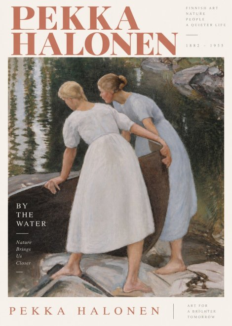 Pekka Halonen By the Water No6 - Póster