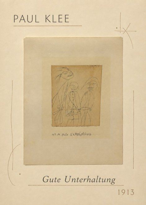 Paul Klee Gute Unterhaltung No1 - Póster