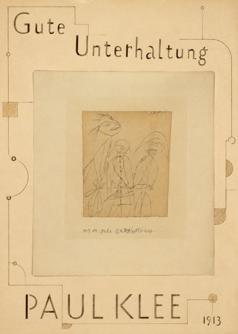 Paul Klee Gute Unterhaltung No3 - Póster