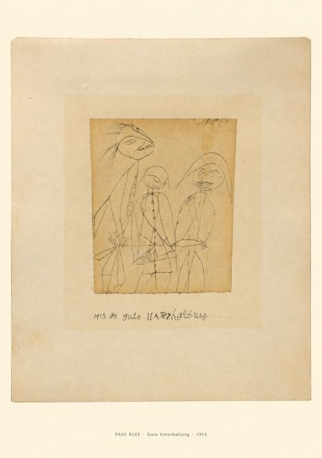 Paul Klee Gute Unterhaltung No6 - Póster