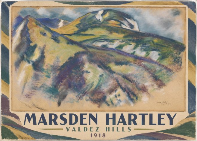 Marsden Hartley Valdez Hills No1 - Póster