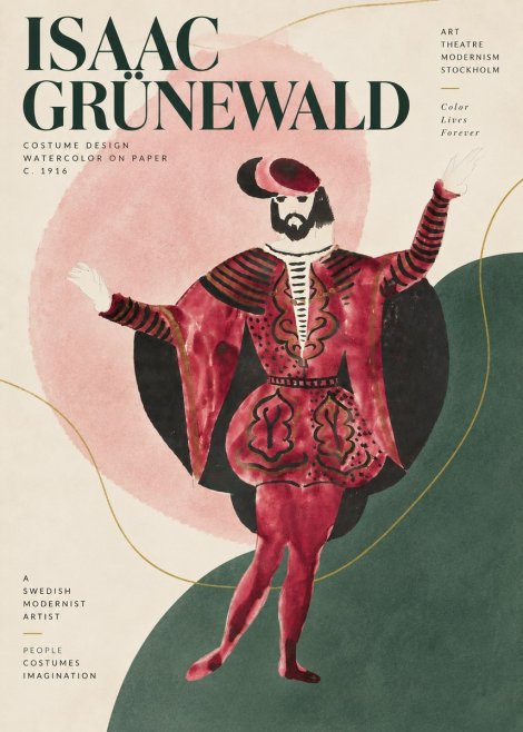 Isaac Grünewald Costume Design II No5 - Póster