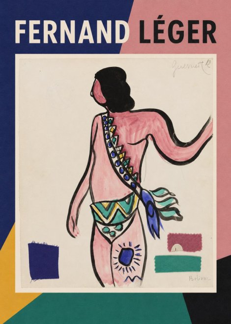 Fernand Léger Costume Design for 'Bolívar' No1 - Póster