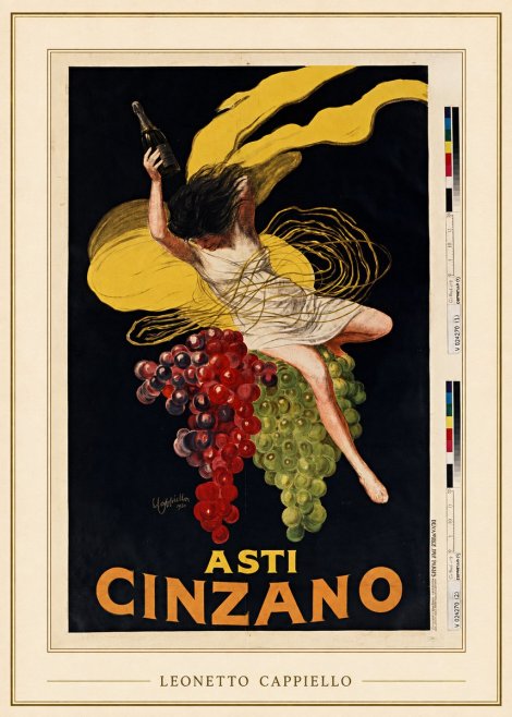 Leonetto Cappiello Asti Cinzano I No3 - Póster