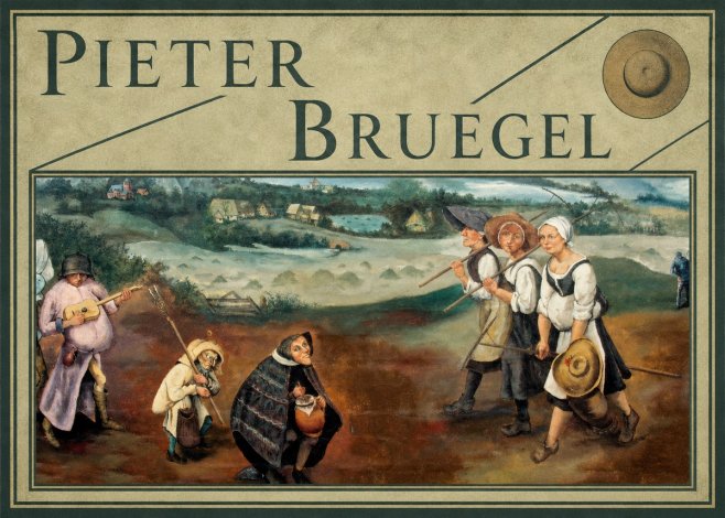 Pieter Bruegel Flemish Peasant Scene No5 - Póster