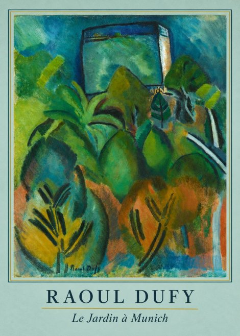 Raoul Dufy Le Jardin À Munich No3 - Póster