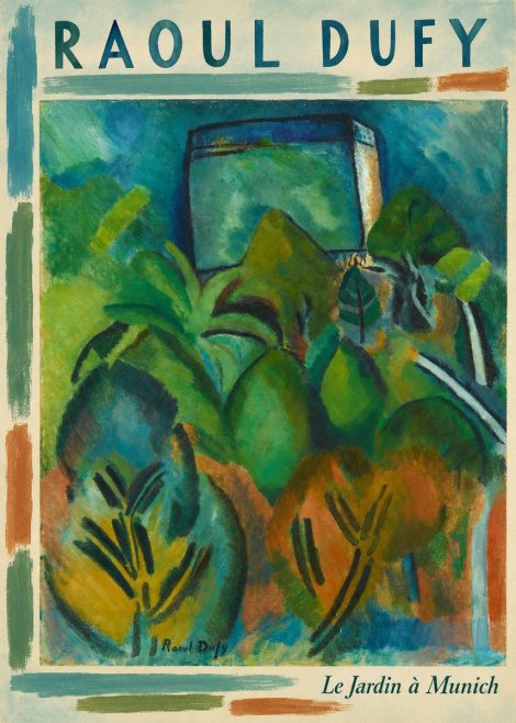 Raoul Dufy Le Jardin À Munich No5 - Póster