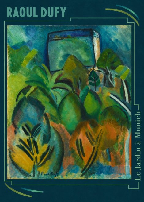 Raoul Dufy Le Jardin À Munich No6 - Póster