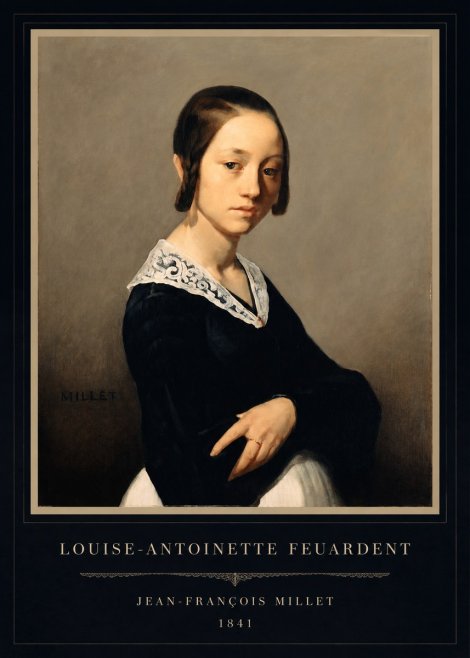Jean-François Millet Louise-antoinette Feuardent No4 - Póster