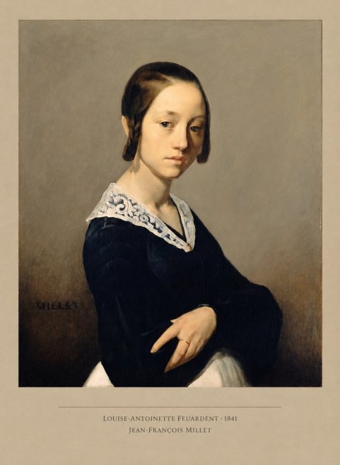 Jean-François Millet Louise-antoinette Feuardent No5 - Póster