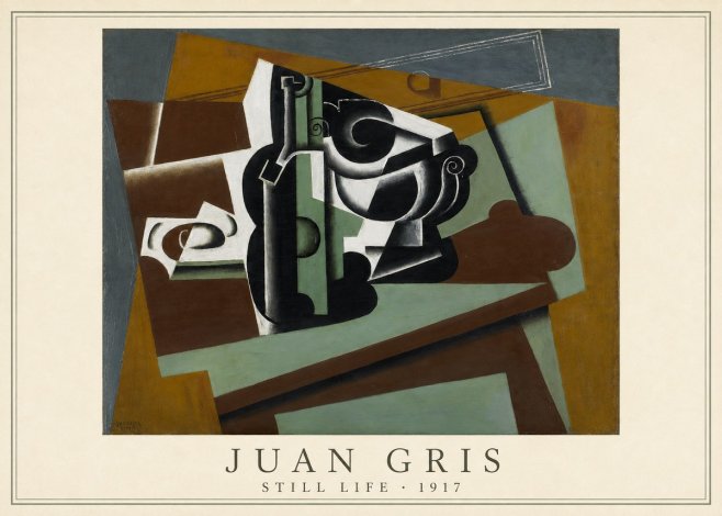 Juan Gris Still Life I No4 - Póster