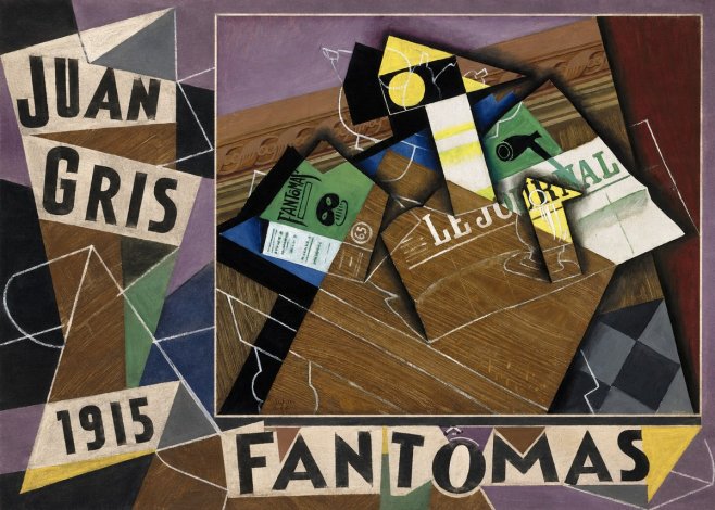 Juan Gris Fantômas II No5 - Póster