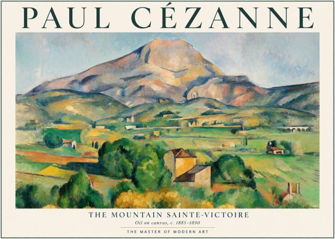 Paul Cézanne Mount Sainte-victoire No2 - Póster