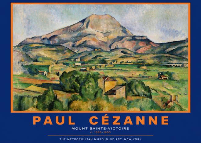 Paul Cézanne Mount Sainte-victoire No6 - Póster