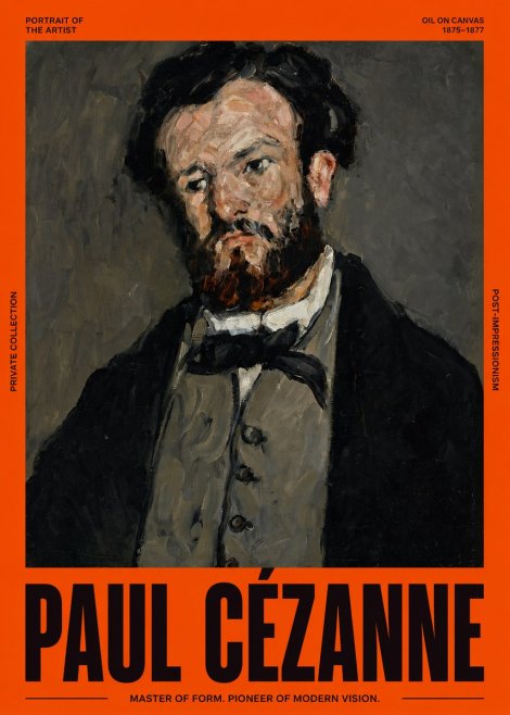 Paul Cézanne Portrait of the Artist I No3 - Póster
