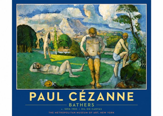 Paul Cézanne Bathers II No2 - Póster