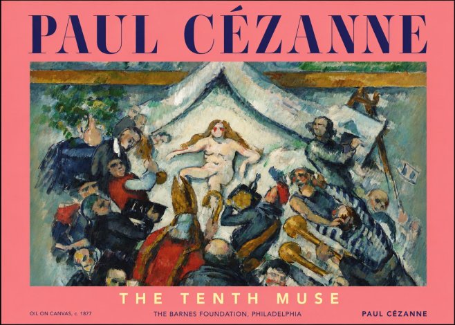 Paul Cézanne The Tenth Muse No2 - Póster