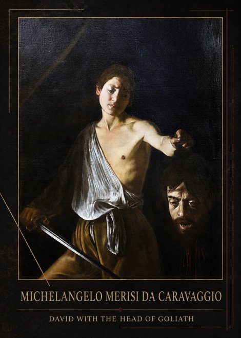 Michelangelo Merisi da Caravaggio David with the Head of Goliath II No1 - Póster