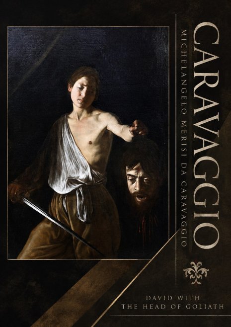 Michelangelo Merisi da Caravaggio David with the Head of Goliath II No6 - Póster