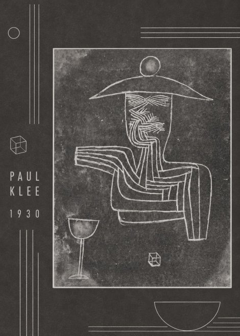 Paul Klee Figure of a Seer No2 - Póster