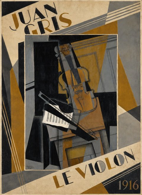 Juan Gris Le Violon No3 - Póster