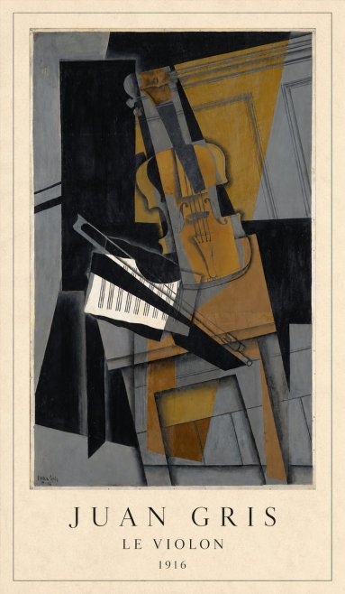 Juan Gris Le Violon No4 - Póster