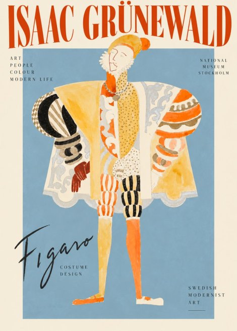 Isaac Grünewald Figaro I No3 - Póster