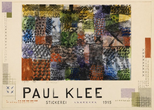 Paul Klee Stickerei No3 - Póster