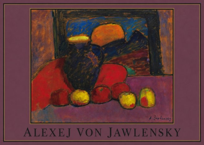 Alexej von Jawlensky Still Life with Vase and Fruit No2 - Póster