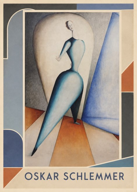 Oskar Schlemmer Oskar Schlemmer No1 - Póster
