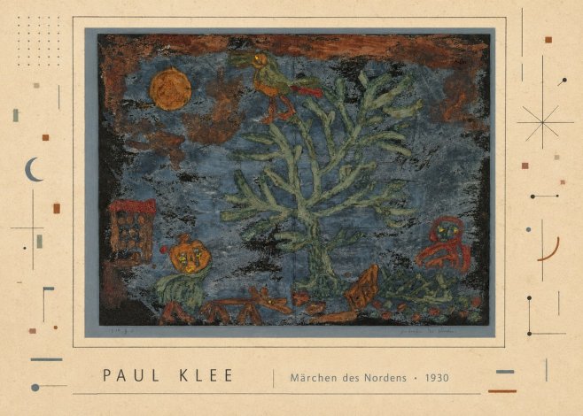 Paul Klee Märchen Des Nordens No2 - Póster