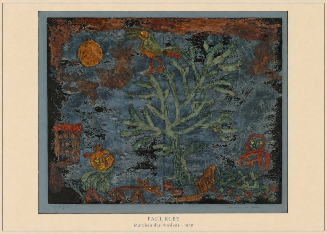 Paul Klee Märchen Des Nordens No6 - Póster