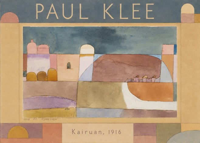 Paul Klee Kairuan, 1916 No3 - Póster