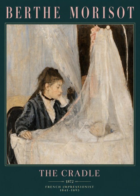 Berthe Morisot The Cradle No3 - Póster