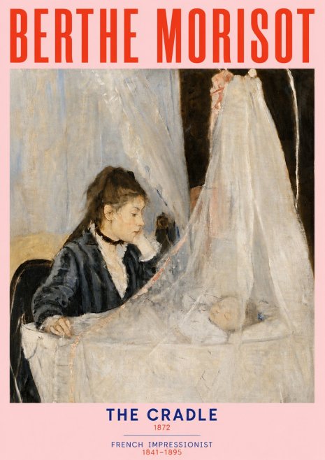 Berthe Morisot The Cradle No4 - Póster
