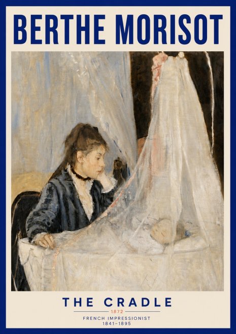 Berthe Morisot The Cradle No5 - Póster