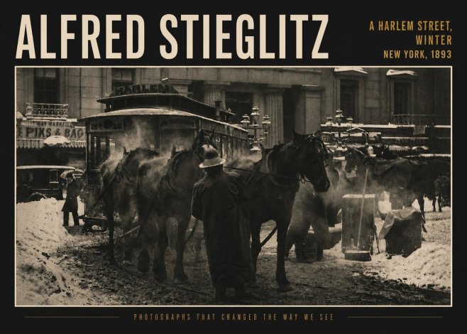 Alfred Stieglitz New York - Winter No5 - Póster