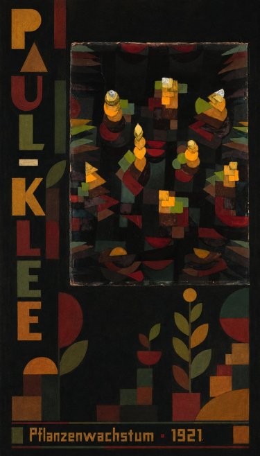 Paul Klee Pflanzenwachstum No5 - Póster