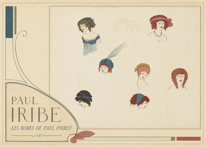 Paul Iribe Les Robes De Paul Poiret No3 - Póster