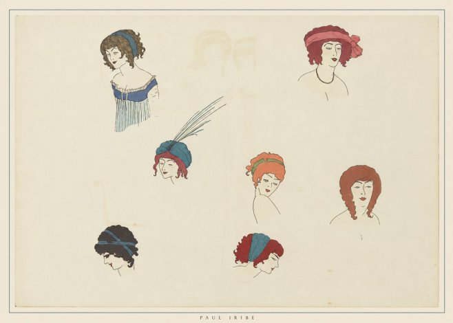 Paul Iribe Les Robes De Paul Poiret No4 - Póster