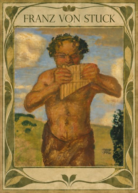 Franz von Stuck Faun No5 - Póster