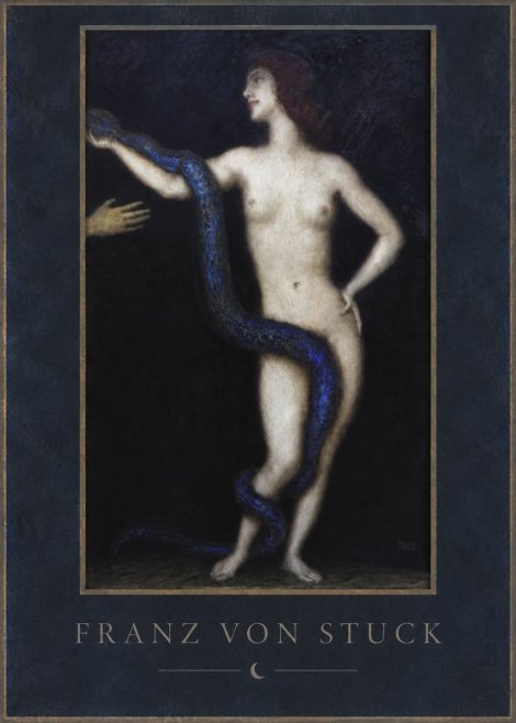 Franz von Stuck Sin No1 - Póster