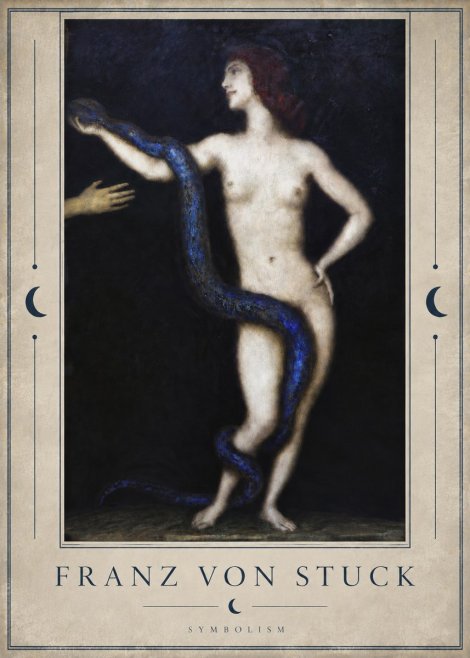 Franz von Stuck Sin No3 - Póster