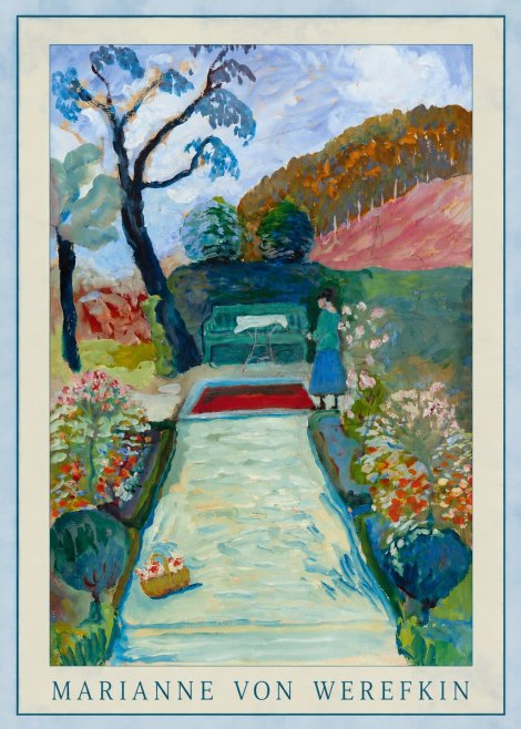 Marianne von Werefkin Summer Garden No1 - Póster
