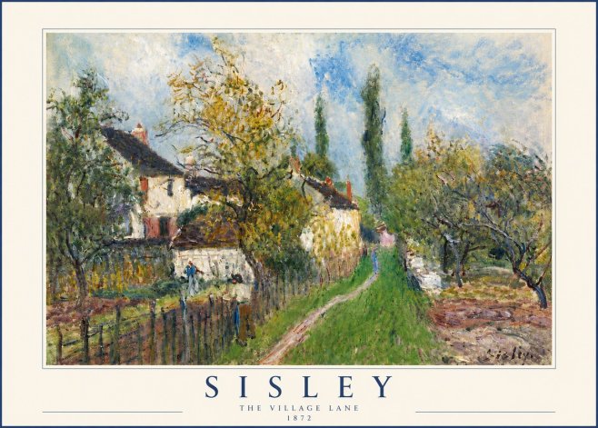 Sisley The Village Lane No4 - Póster