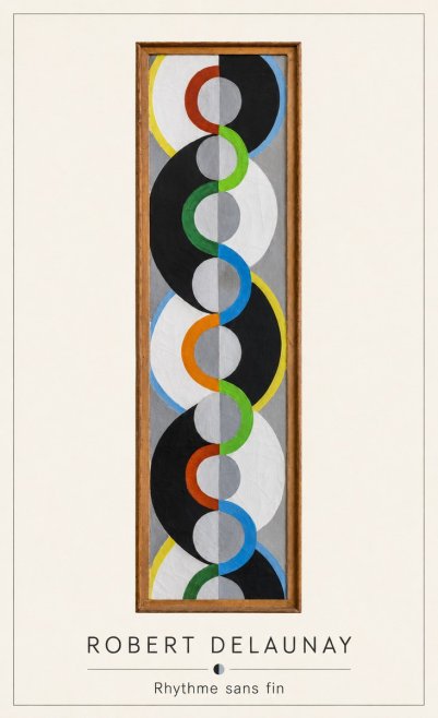 Robert Delaunay Rythme Sans Fin II No4 - Póster