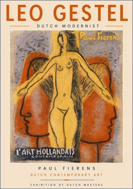 Leo Gestel L'art Hollandais Contemporain I No5 - Póster