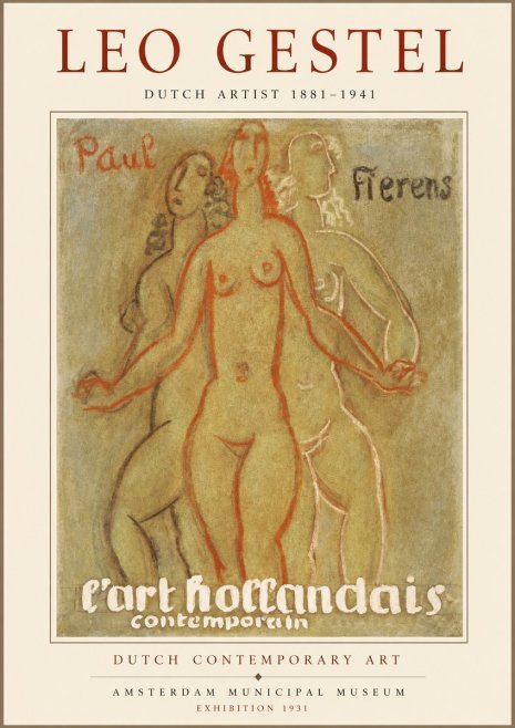 Leo Gestel L'art Hollandais Contemporain II No1 - Póster