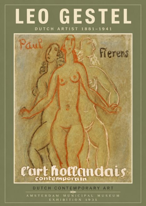 Leo Gestel L'art Hollandais Contemporain II No4 - Póster